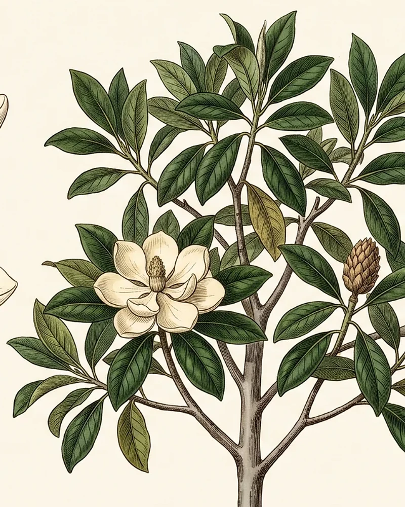 Planta completa de Magnolia mexicana DC.